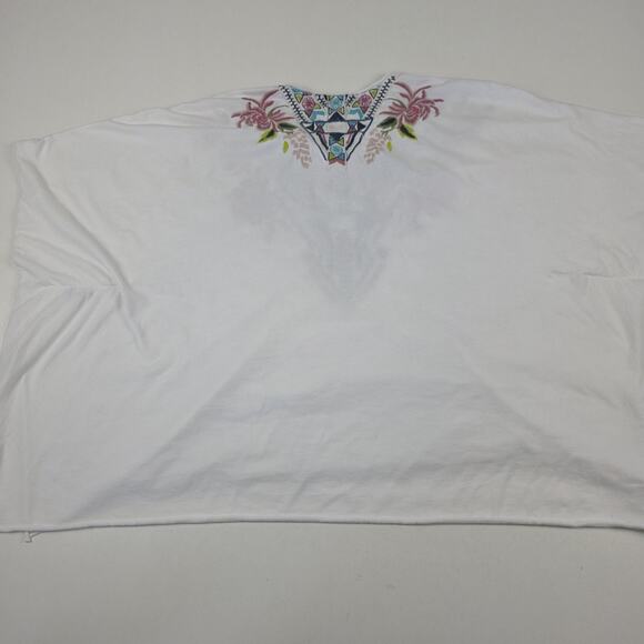 Johnny Was Joy Love Light Poncho Pullover Womens Small Embroidered Boho - Picture 13 of 16